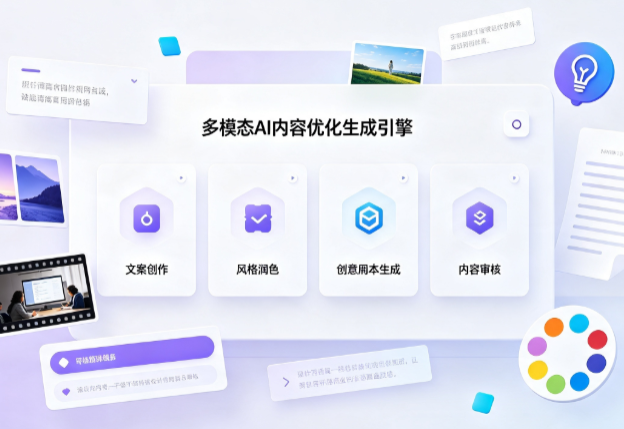 上杭县AI智能内容优化创新 多模态生成技术丰富数字内容创作生态