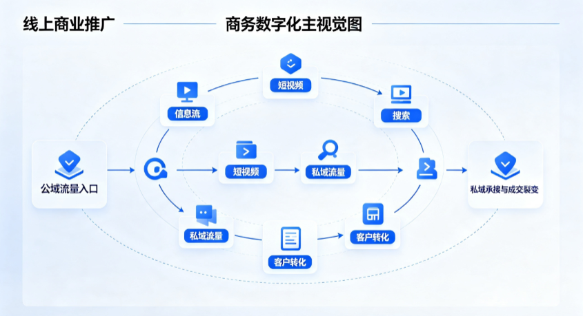 上杭县线上商业推广怎么做？全域流量闭环搭建与低成本转化实战指南